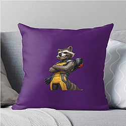 Rocket Raccoon Blaster Heavy firepower Rocket Raccoon Pillows Cover