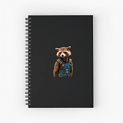 Rocket Raccoon Captain Tactical leader Rocket Raccoon Notebook