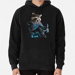 Rocket Raccoon Pilot Expert flyer Rocket Raccoon Hoodies