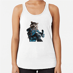 Rocket Raccoon Pilot Expert flyer Rocket Raccoon Tank Tops