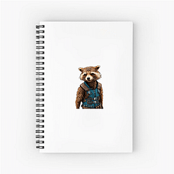Rocket Raccoon Captain Tactical leader Rocket Raccoon Notebook