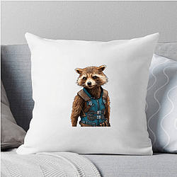 Rocket Raccoon Captain Tactical leader Rocket Raccoon Pillows Cover