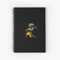Rocket Raccoon Blaster Heavy firepower Rocket Raccoon Notebook