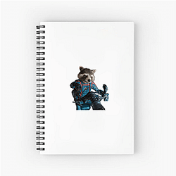 Rocket Raccoon Pilot Expert flyer Rocket Raccoon Notebook