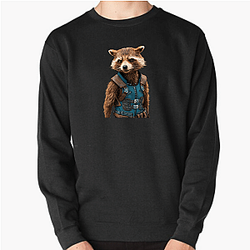 Rocket Raccoon Captain Tactical leader Rocket Raccoon Sweatshirts