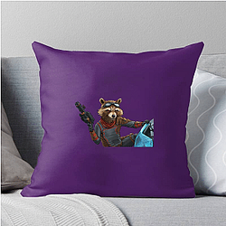 Rocket Raccoon Bounty Master tracker Rocket Raccoon Pillows Cover