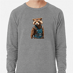 Rocket Raccoon Captain Tactical leader Rocket Raccoon Sweatshirts