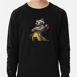 Rocket Raccoon Blaster Heavy firepower Rocket Raccoon Sweatshirts