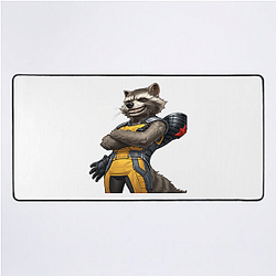 Rocket Raccoon Blaster Heavy firepower Rocket Raccoon Mouse Pads