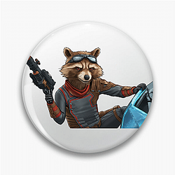 Rocket Raccoon Bounty Master tracker Rocket Raccoon Pins