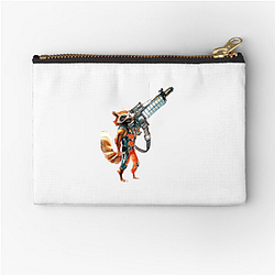 Rocket Raccoon Tech Engineering genius Rocket Raccoon Zipper Pouches
