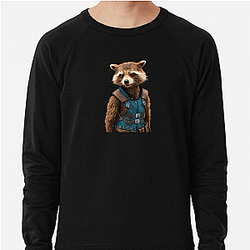 Rocket Raccoon Captain Tactical leader Rocket Raccoon Sweatshirts