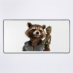 Rocket Raccoon Core Fierce loyalty Rocket Raccoon Mouse Pads