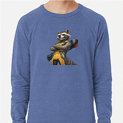 Rocket Raccoon Blaster Heavy firepower Rocket Raccoon Sweatshirts