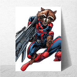Rocket Raccoon Snark Witty attitude Rocket Raccoon Posters