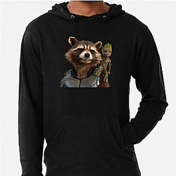 Rocket Raccoon Core Fierce loyalty Rocket Raccoon Hoodies