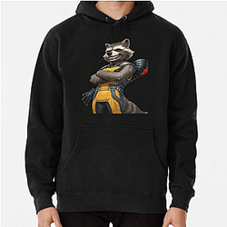 Rocket Raccoon Blaster Heavy firepower Rocket Raccoon Hoodies