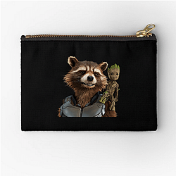 Rocket Raccoon Core Fierce loyalty Rocket Raccoon Zipper Pouches