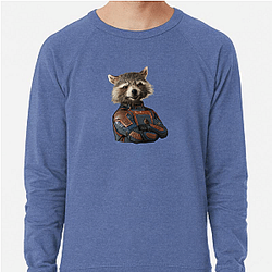 Rocket Raccoon Cyber Genetic marvel Rocket Raccoon Sweatshirts