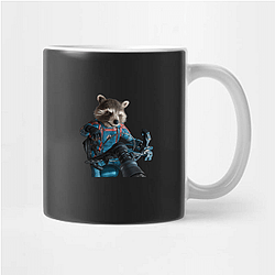 Rocket Raccoon Pilot Expert flyer Rocket Raccoon Mugs
