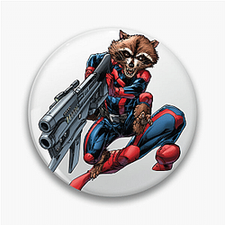 Rocket Raccoon Snark Witty attitude Rocket Raccoon Pins