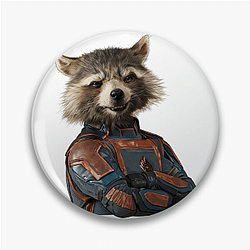 Rocket Raccoon Cyber Genetic marvel Rocket Raccoon Pins