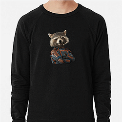 Rocket Raccoon Cyber Genetic marvel Rocket Raccoon Sweatshirts