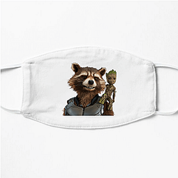 Rocket Raccoon Core Fierce loyalty Rocket Raccoon Face Masks