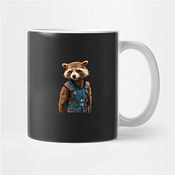 Rocket Raccoon Captain Tactical leader Rocket Raccoon Mugs