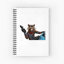 Rocket Raccoon Bounty Master tracker Rocket Raccoon Notebook