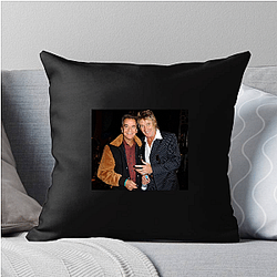 Rod Stewart is known for his distinctive raspy voice Rod Stewart Pillows Cover