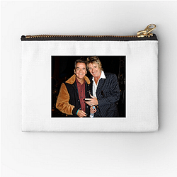 Rod Stewart is known for his distinctive raspy voice Rod Stewart Zipper Pouches