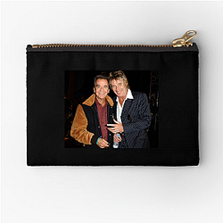 Rod Stewart is known for his distinctive raspy voice Rod Stewart Zipper Pouches