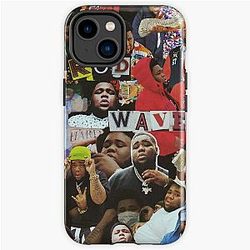 Rod Wave Collage iPhone Tough Case RB1509 [ID555549]