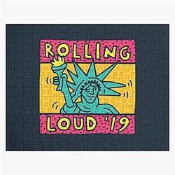 ROLLING LOUD ON FIRE NYC 2019 findyourthing Jigsaw Puzzle