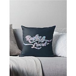 Rolling Loud Cap Throw Pillow