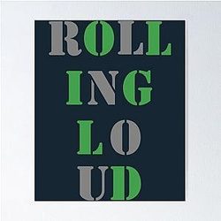 Rolling Loud Festival T-Shirt Cap Poster