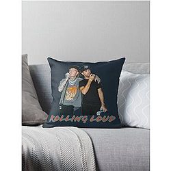 Rolling Loud Cap Throw Pillow