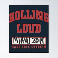 Miami 2019 Rolling Loud Music Festival Essential Poster
