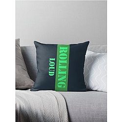 Rolling Loud Festival Throw Pillow