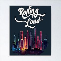 Rolling loud festival- music fest Classic Poster