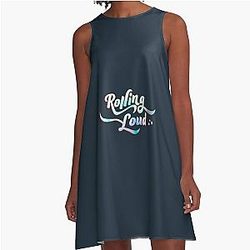 rolling loud Cap A-Line Dress