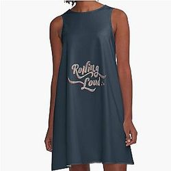 rolling loud Cap A-Line Dress