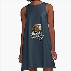Rolling Loud Music A-Line Dress