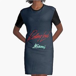 Rolling Loud Ground Classic Graphic T-Shirt Dress