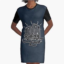 Rolling Loud Music Festival Classic Graphic T-Shirt Dress