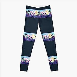 ROLLING LOUD ON FIRE NYC 2019 Cap Leggings