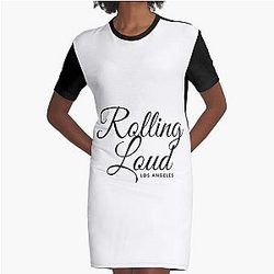 ROLLING LOUD LOS ANGELESCap Graphic T-Shirt Dress