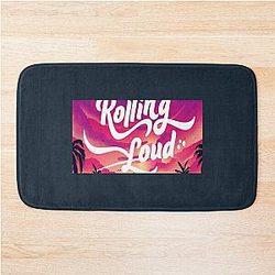 Rolling Loud Festival Cap Bath Mat