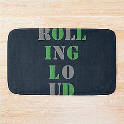 Rolling Loud Festival T-Shirt Cap Bath Mat